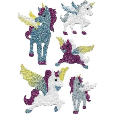 Herma sticker magic licornes, diamond glittery, 6667