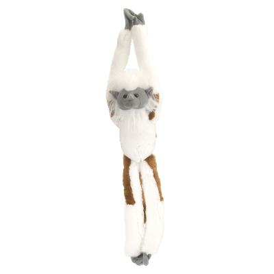 Peluche singe a scratch - pinche a crete blanche 51 cms wild republic 15251