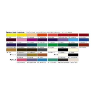 Peinture acrylique decorlack, or métallique, 15 ml, marabu 113039784