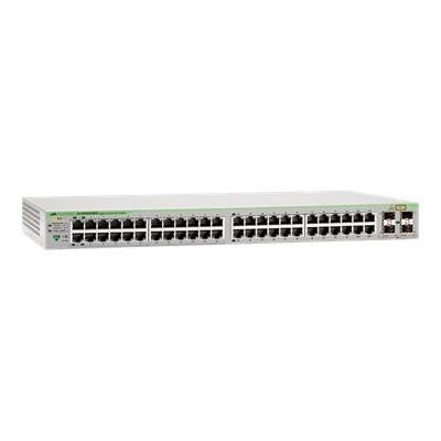 Allied Telesis AT GS950/48PS - switch - 48 poorten - Beheerd - rack-uitvoering