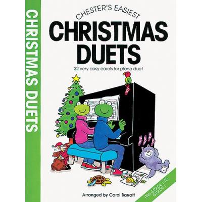Partitions variété, pop, rock... CHESTER MUSIC CHESTER'S EASIEST CHRISTMAS DUETS - PIANO DUET Piano