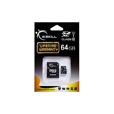 G.Skill - flashgeheugenkaart - 64 GB - microSDXC UHS-I