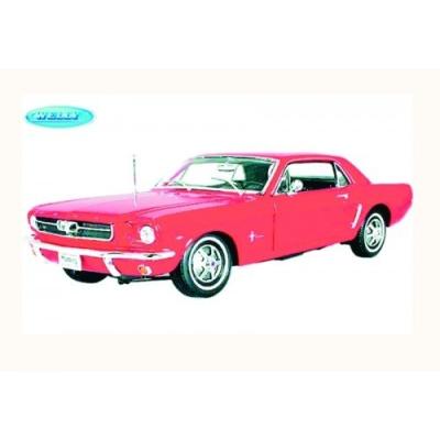 FORD MUSTANG COUPE ROUGE 1:24 - WELLY 3277270