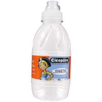 Colle Cléopatre liquide blanche ecole too - flacon de 570g