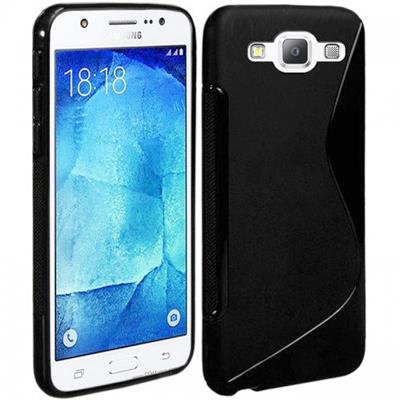 Universel Protection Minigel Noire Pour Samsung J5
