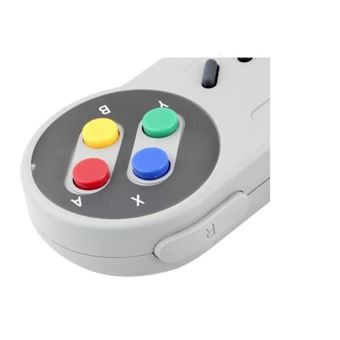 Lot De 2 Manettes USB Style SNES Pour PC/Mac - Plug And Play - Câble 4 Pieds - Neuf