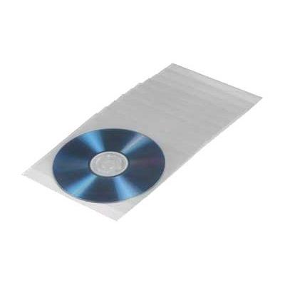Hama CD/DVD Protective Sleeves - CD/DVD-hoes -capaciteit: 1 CD/DVD - transparant (pak van 100)