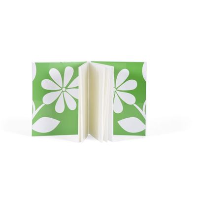 Henzo Album Photo 36 Pages Motif Festival de Fleurs, Plastique, Vert, 16.5 x 12.5 x 1.2 cm