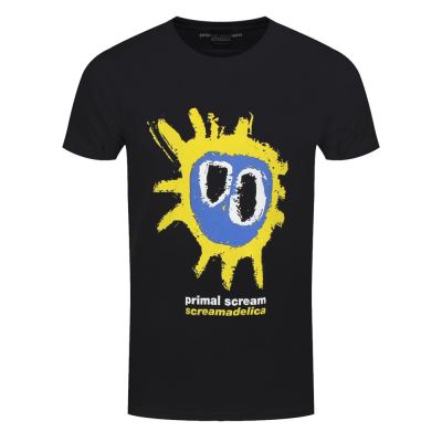 Primal Scream T-Shirt Screamadelica Homme Noir - Taille XL