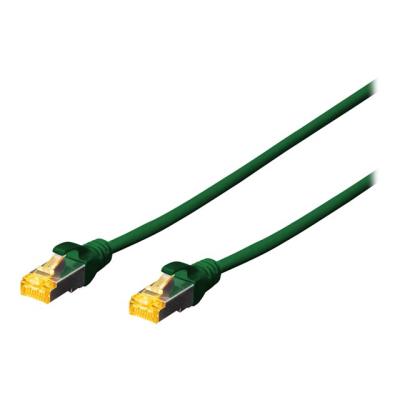 DIGITUS Professional verbindingskabel - 25 cm - groen
