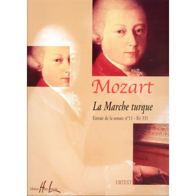 Partitions classique LEMOINE MOZART W.A. - MARCHE TURQUE KV 331 - PIANO Piano