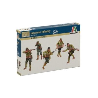 Italeri ww11 japanase infantry 6170 1 72 figures model kit