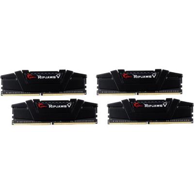 G. skill ripjaws v series f4-3200 c14q-64gvk 64 go ddr4 3200 mhz cl14 1,35 v mémoire kit - noir classique