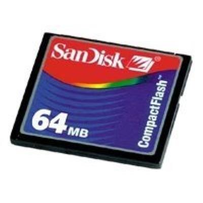 SanDisk - flashgeheugenkaart - 64 MB - CompactFlash