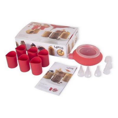 LEKUE - Coffret 6 verrines cookies+décomax 3000072surm017