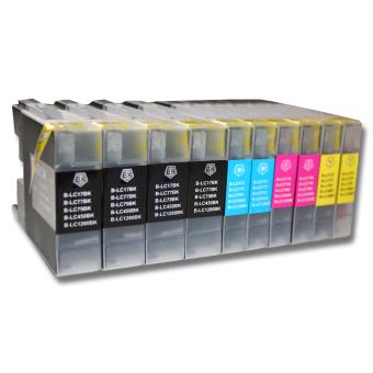 Lot De 8 Cartouches D'encre Compatibles LC 1280 XL Pour Brother DCP J525W - Neuf