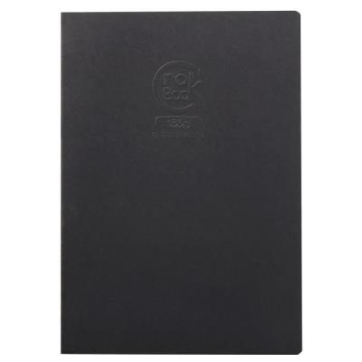 CLAIRE FONTAINE Carnet Piqué 160g A4 Noir