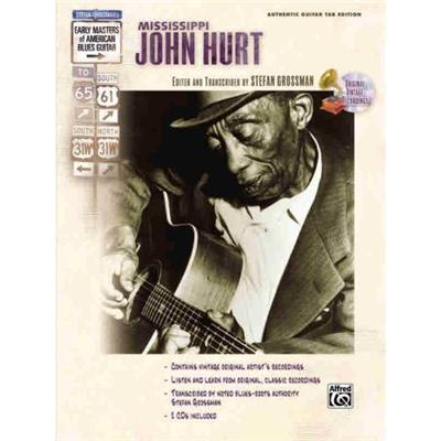 MISSISSIPPI HURT MASTERSCOUNTRY BLUES TAB+CD