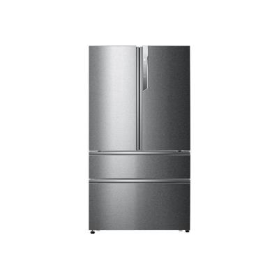 Haier Hb25Fssaaa - Réfrigérateur/Congélateur - Style Français - Pose Libre - Inox