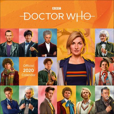 Doctor Who Classic Calendrier 2020 carré 30 x 30 cm