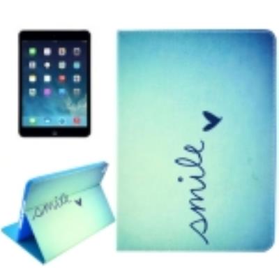 Ipad Air 2: Coque Housse Cuir PU Tête de Chat