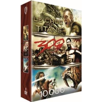 DVD Coffret Le Choc des titans+300+10000