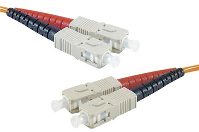 Cordon duplex OM3 Aqua LSZH 50/125 sc/sc - 10M
