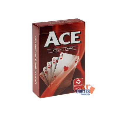 Jeu de 54 cartes : Bridge Ace Rouge