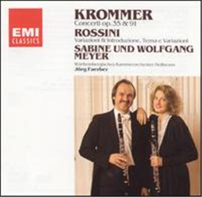 Krommer & Rossini: Works for Clarinet & Orchestra