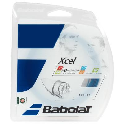 Cordage de tennis babolat xcel 125/17m bleu new 82111 - taille : unique