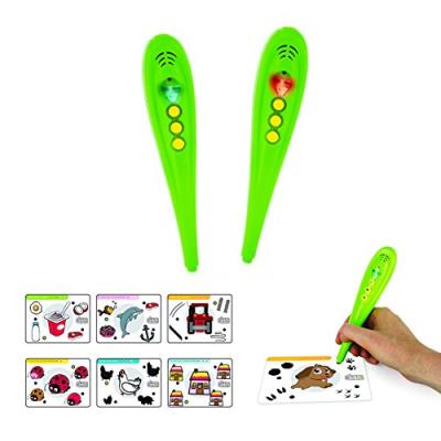 Jeux 2 mômes - ea5211 - jeu educatif avec stylo electronique et 30 cartes