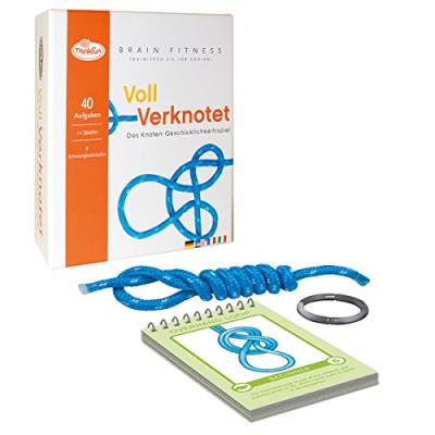 Thinkfun - 11222 - Jeu de logique - Brain Fitness - Voll Verknotet - Multicolore