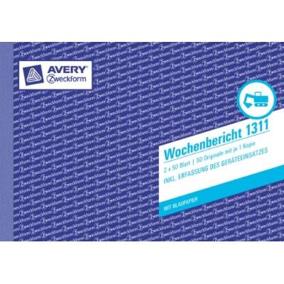 Zweckform wochenbericht 1311 a5 avery