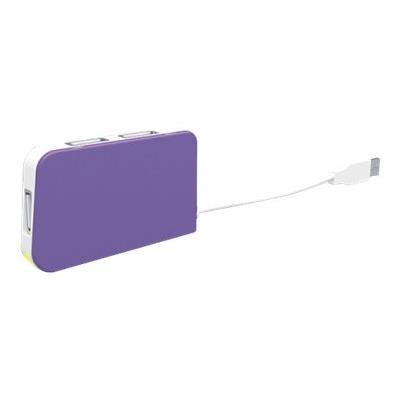 Approx! 4 Ports Travel Hub USB 2.0 - hub - 4 poorten - desktop