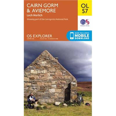 Os Explorer Ol57 Cairn Gorm & Aviemore (Os Explorer Map) (Map)
