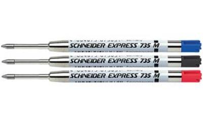 SCHNEIDER - Lot de 10 - Stylo bille-Mine Express 735, M, noir