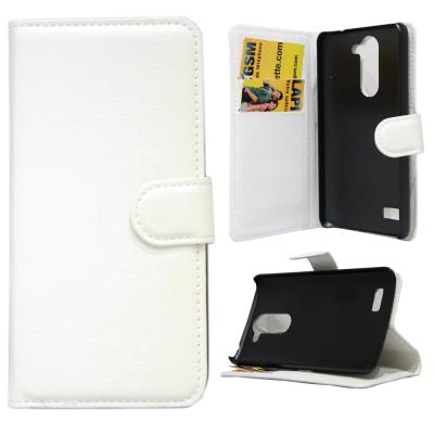 Etui Housse Coque Portefeuille Lg K10 - Blanc