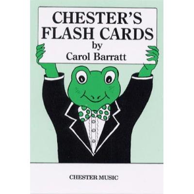 Méthodes et pédagogie CHESTER MUSIC BARRATT CAROL - CHESTER'S FLASHCARDS - THEORY Théorie - harmonie