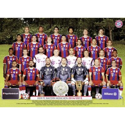 Puzzle 300 Pièces : Fc Bayern De Munich, Saison 2014-2015, Ravensburger