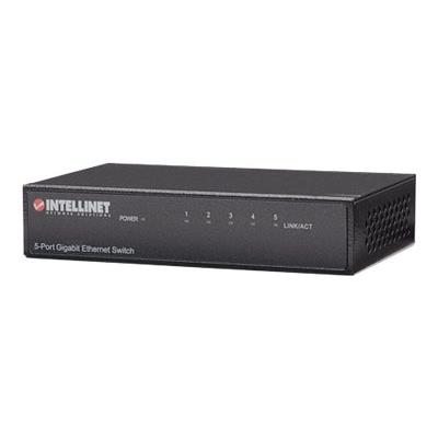 Intellinet Gigabit Ethernet Desktop Switch - switch - 5 poorten - desktop