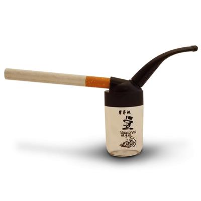 Pipe à eau en plastique pour cigarette
