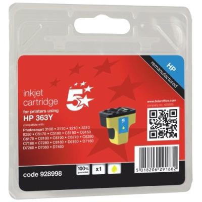 5 Etoiles Etl-928998 C8773Ee Cartouche D'Encre Pour Photosmart Jaune