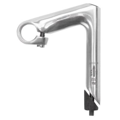 Basic potence de vélo argent argent 1 inch