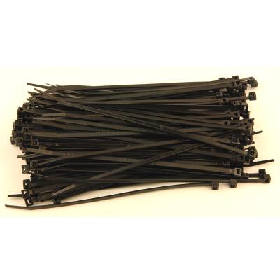 Attache Cables Rilsan 200X4.8 Noirs - 200 Colliers Plastique