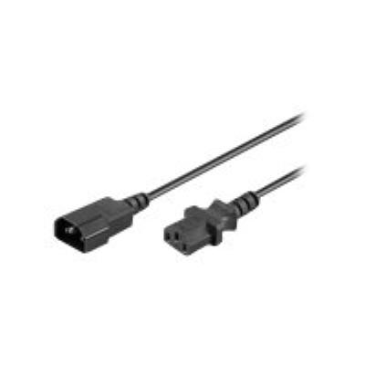 MicroConnect PowerCord - stroomverlengkabel - 1 m