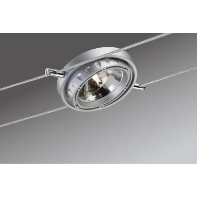 Paulmann Living Pad Lampadaire Variateur DEL 2x5w Alu Brossé//Chrome 230 V