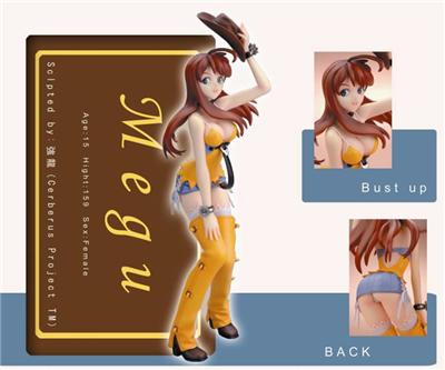 BURST ANGEL - Creator's Labo Meg PVC Statue (Yamato Version)