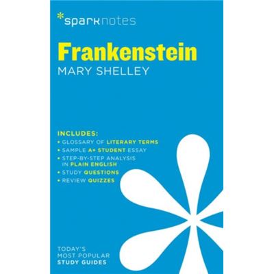 Frankenstein By Mary Shelley (Sparknotes Literature Guide) (Paperback)