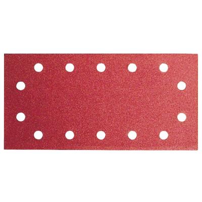 Bosch 2609256B31 Feuilles Abrasives pour Ponceuses Vibrantes 115 X 280 Nombre De Trous 14 Grain 240 Lot De 10 Feuilles