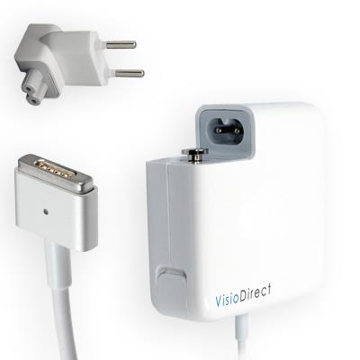 Alimentation Chargeur - Pour Apple Macbook Air Retina A1466 - 14.85V 3.05A  45W - MagSafe 2 (pas MagSafe 1) - Tranfo Bloc Adaptateur Alim - Chargeur et  câble d'alimentation PC - Achat & prix